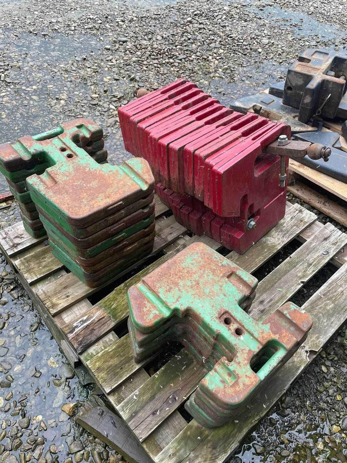 Greutati , contragreutati tractor Case , John Deere , Claas etc..