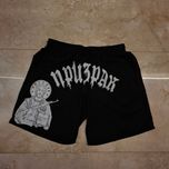 PRIZRAK "BEPA" black tech shorts