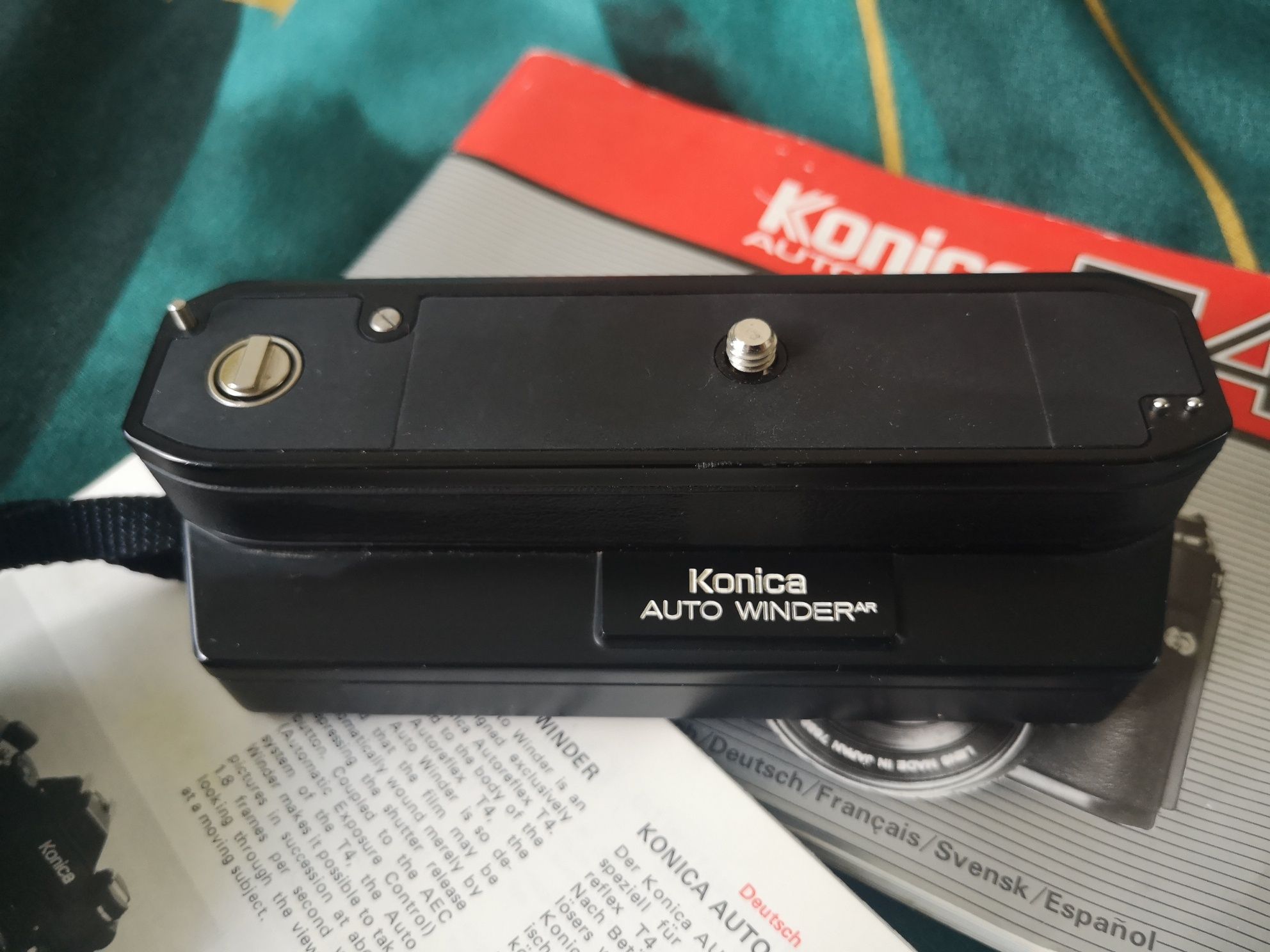 Konica T4 autoreflex - Konica Auto Winder -Konica analog