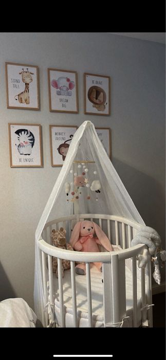 Patut Stokke Sleepi Mini (cu accesorii complete)