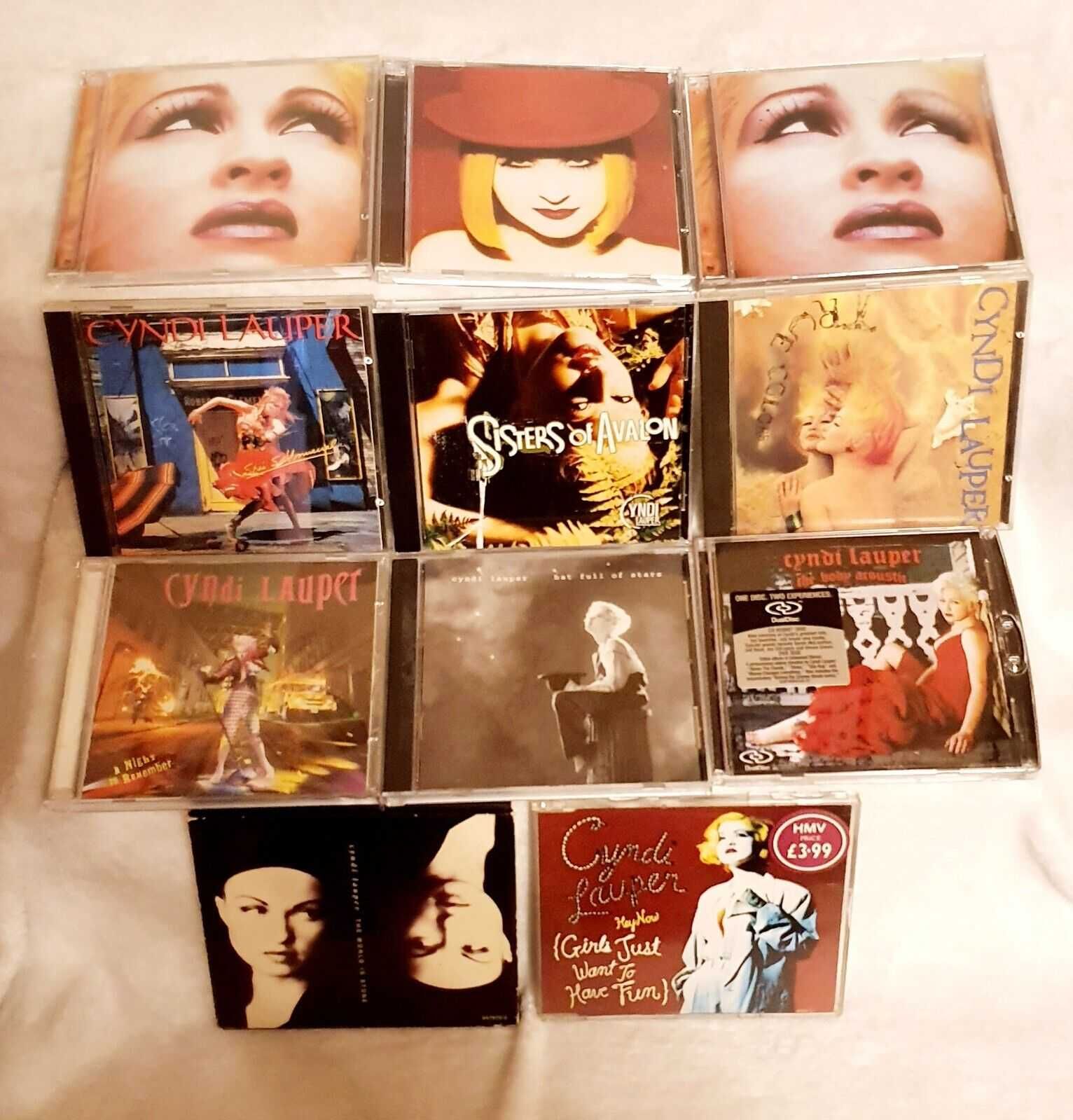 Colectie 43 cd-uri Kylie  MINOGUE ,  CYNDI Lauper ,   JENNIFER Lopez
