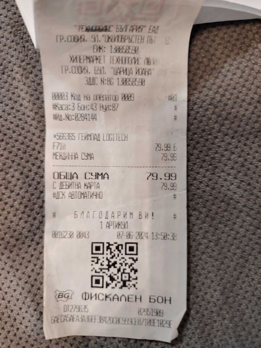 Геймпад-джойстик Logitech