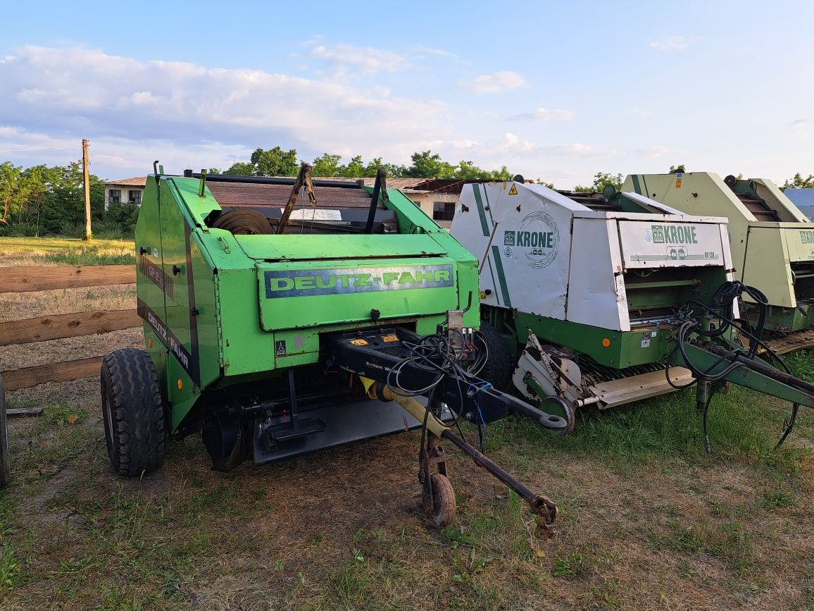 Presa de balotat rotunda Krone , Claas rollant , piese