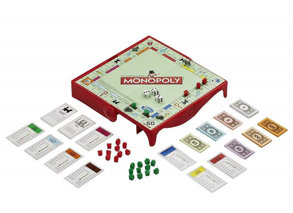 Cluedo Monopoly portabil Grab and Go / Temple Run Board Game & Chase