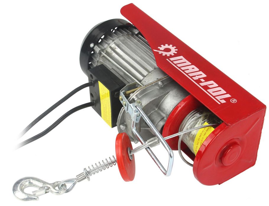 Лебедка телфер 300/600кг 12м 1200w