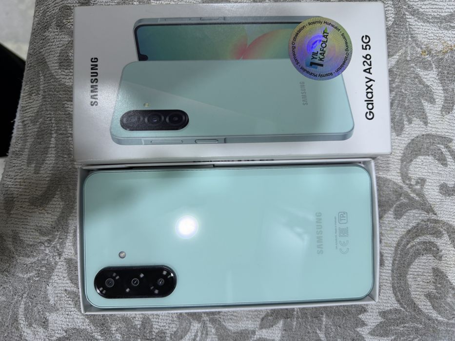 samaung a26 pamit 8.256g holati ideal karopka dak bor oqip tel qlila