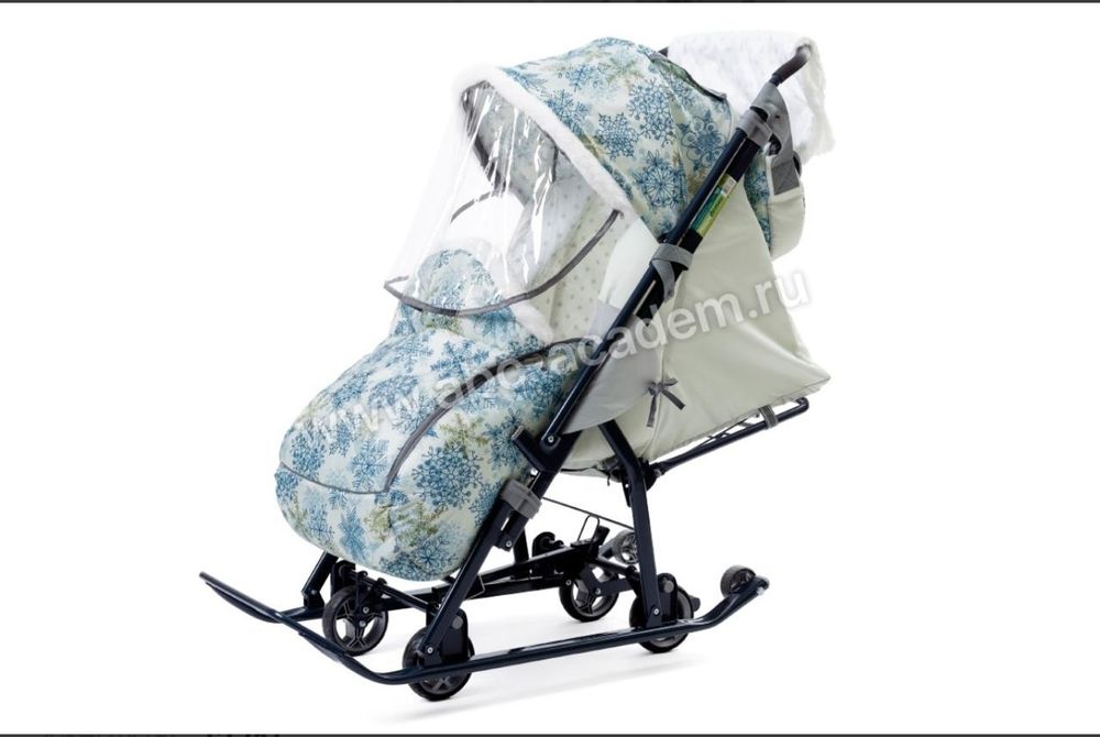 Продам зимние сани коляска, фирма nika kids, в хорошем состоянии