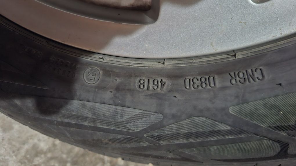 Джанти БМВ с гуми Континентал 225/55/16
