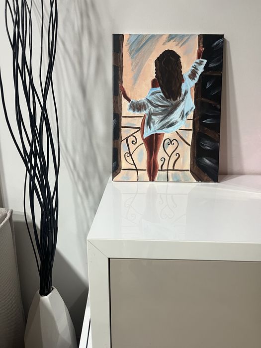 Картина - ръчно нарисувана с акрилни бои