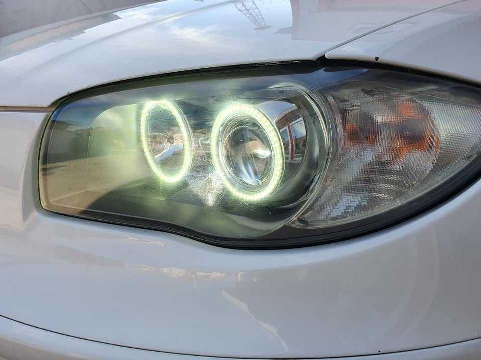 BMW E86/E87- Kit Lupe Bixenon+Xenon 35W+Angel Eyes