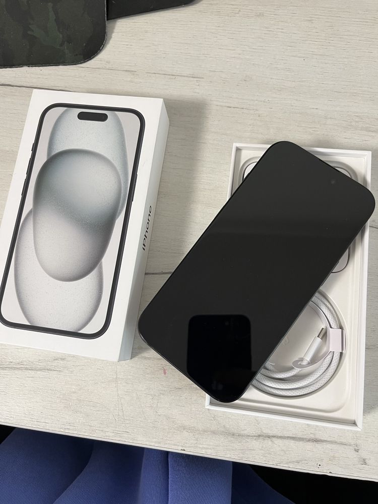 Iphone 15 128Gb Black Full Box ca Nou