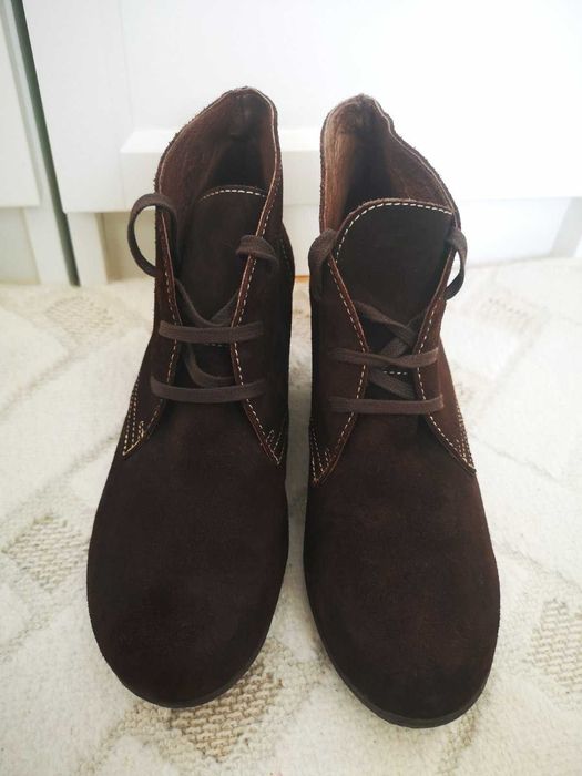 Испански обувки от естествен велур 38-ми номер