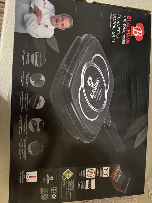 Tigaie dubla grill blaumann