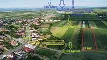 Investitie | Teren - 3.600 mp in centru Comunei Odoreu | Preț Atractiv