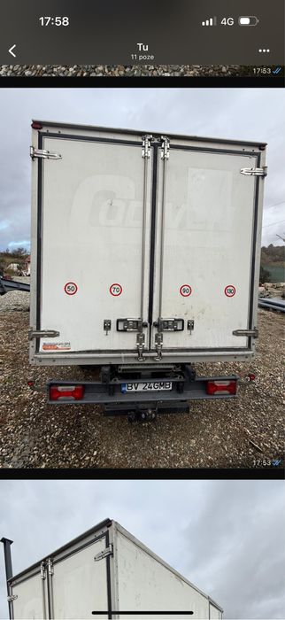 iveco 35c15 2014 3.0 sasiu gol  intre axe 3,75 sau frigorific 8 palet