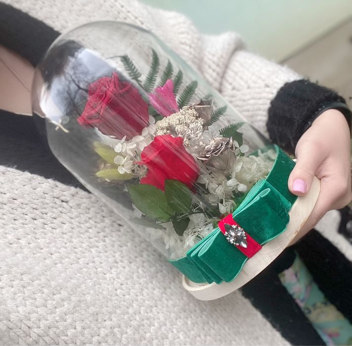 Cupole  / Trandafiri criogenati / Flori