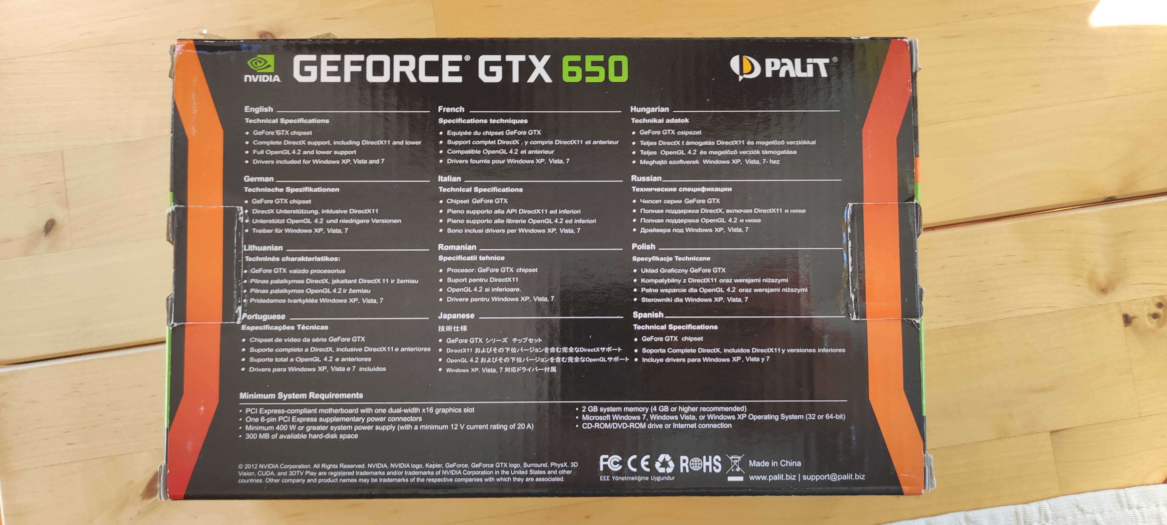 Nvidia GTS 450 / Nvidia GTX 650