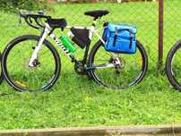 Bicicleta semicursiera cyclocross pro white