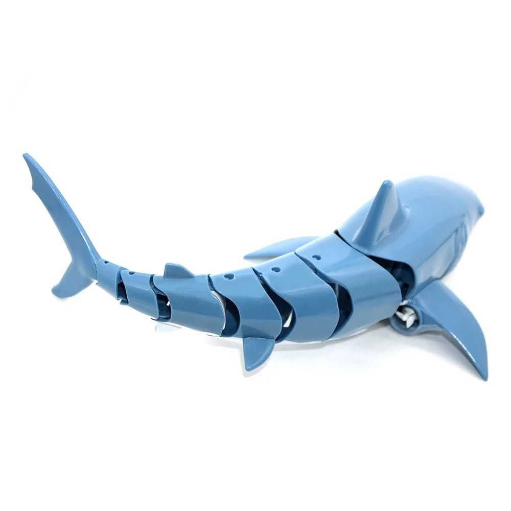 Играчка акула за деца син цвят