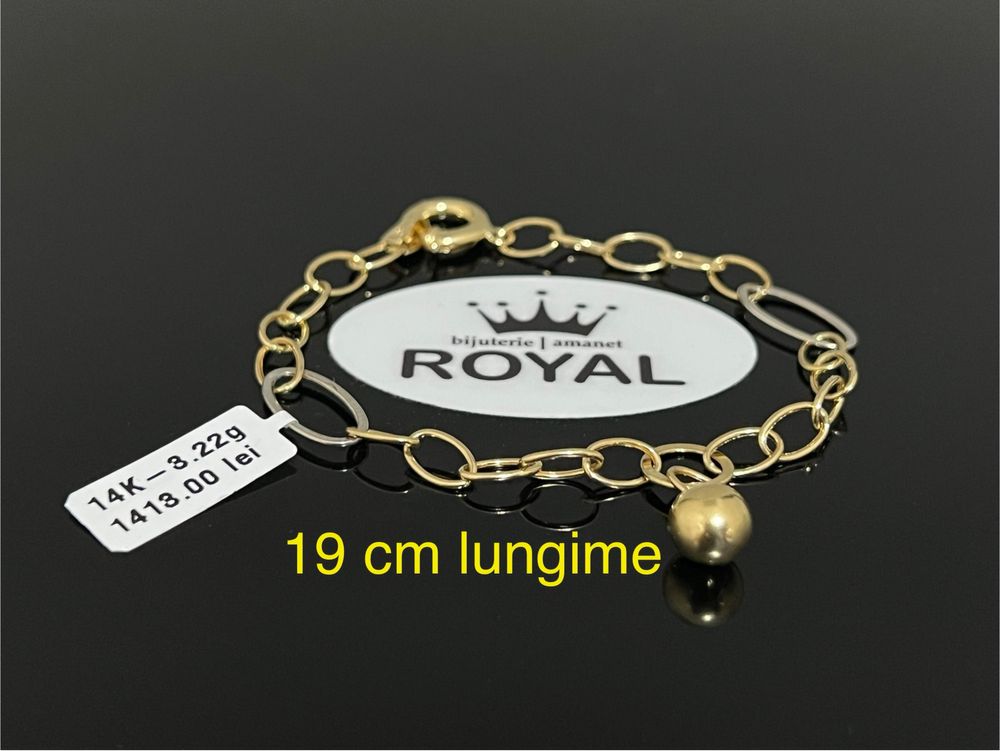 Bijuteria Royal CB : Bratara dama aur 14k 585 3,22 grame
