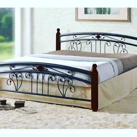 Железная Двухспальная кровать