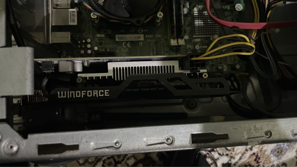 Видео карта gigabyte geforce gtx 750 ti 4gb windforce