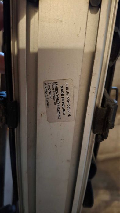 Suport biciclete THULE ProRide 591 - Silver, ca nou