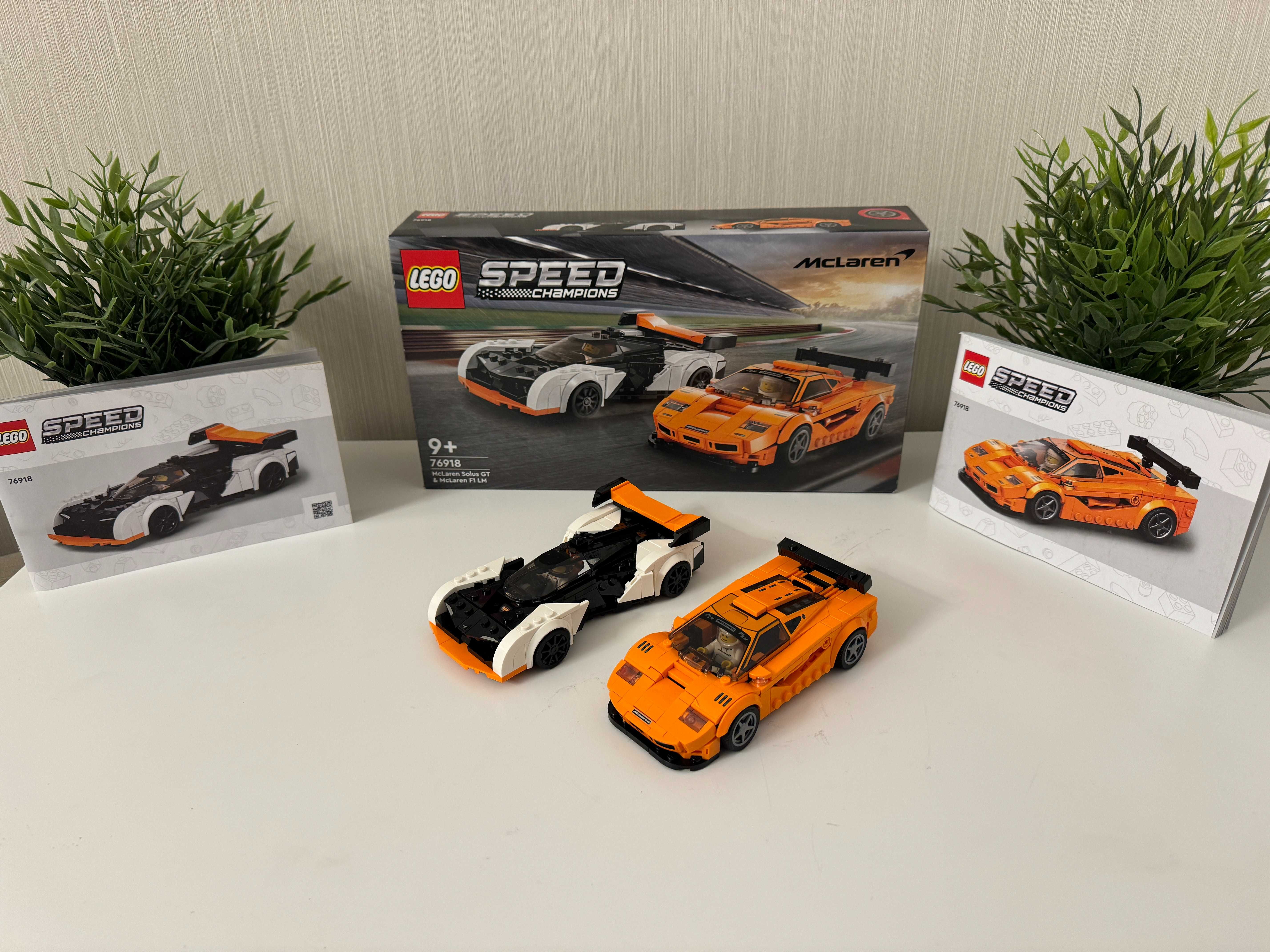 LEGO Speed Champions - McLaren Solus GT si McLaren F1 LM 76918