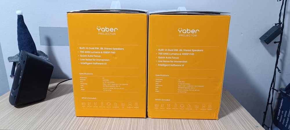 Videoproiector yaber l2s și v6