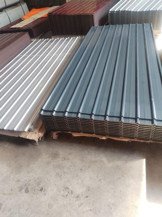 Tablă vișinie  maro zincata