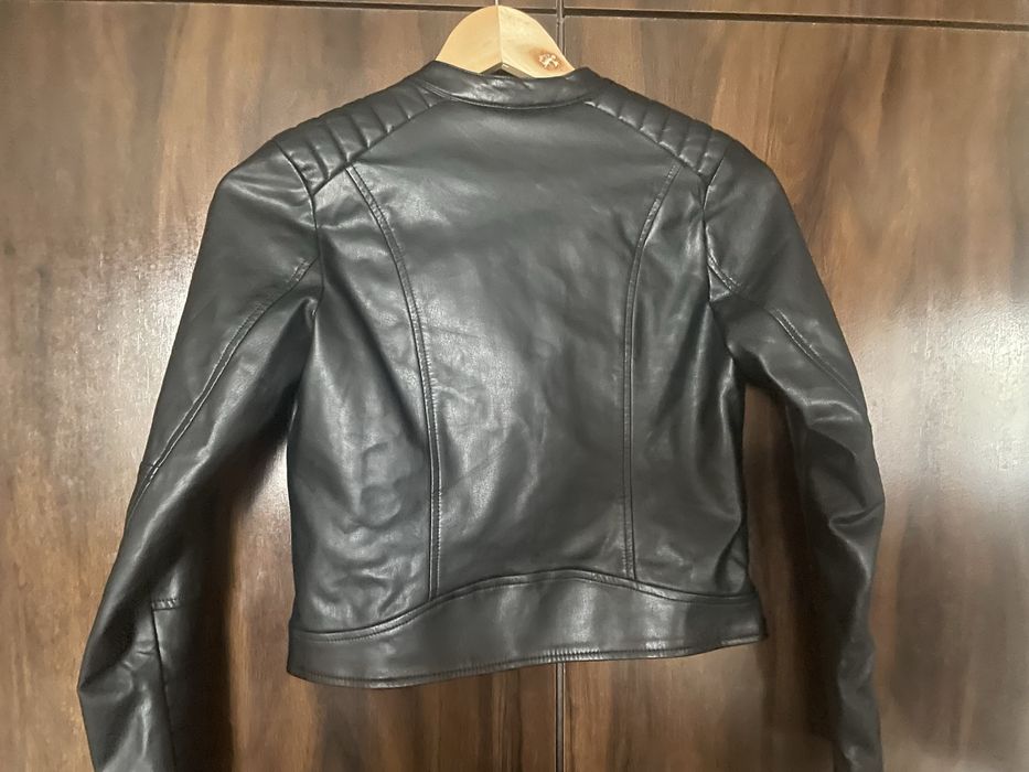 Geaca imitatie piele 152
