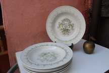 Set 6 farfurii portealn de colectie, pt supa VILLEROY & BOCH, TRIANON
