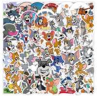 Set Stickere Tom și Jerry / Abtibilduri 50 bucati Waterproof