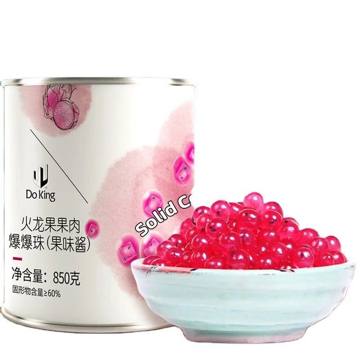 Лопающиеся шарики с мякотью Драгонфрута Doking 0,85кг.