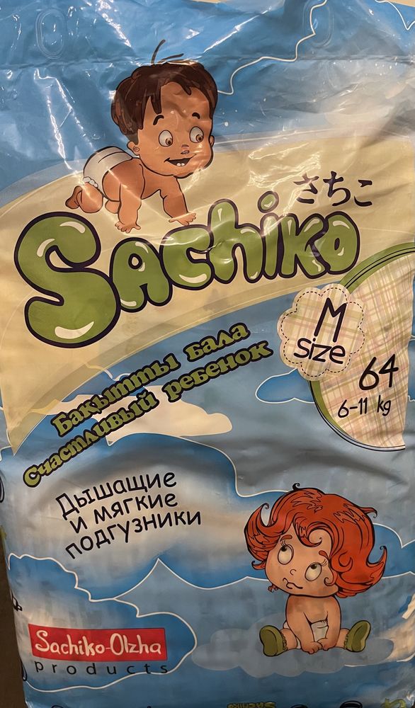 Подгузники Sachiko размер M