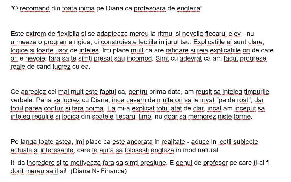 Meditații online limba engleză