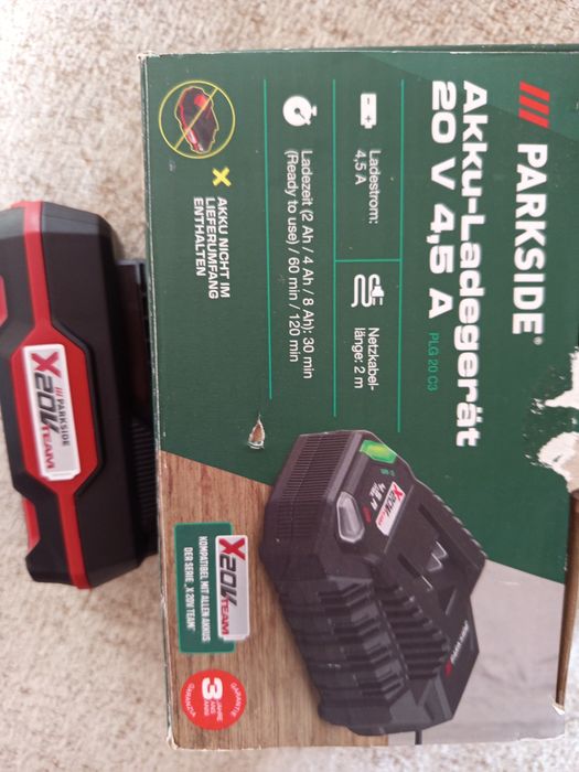 PARKSIDE Acumulator și încărcător