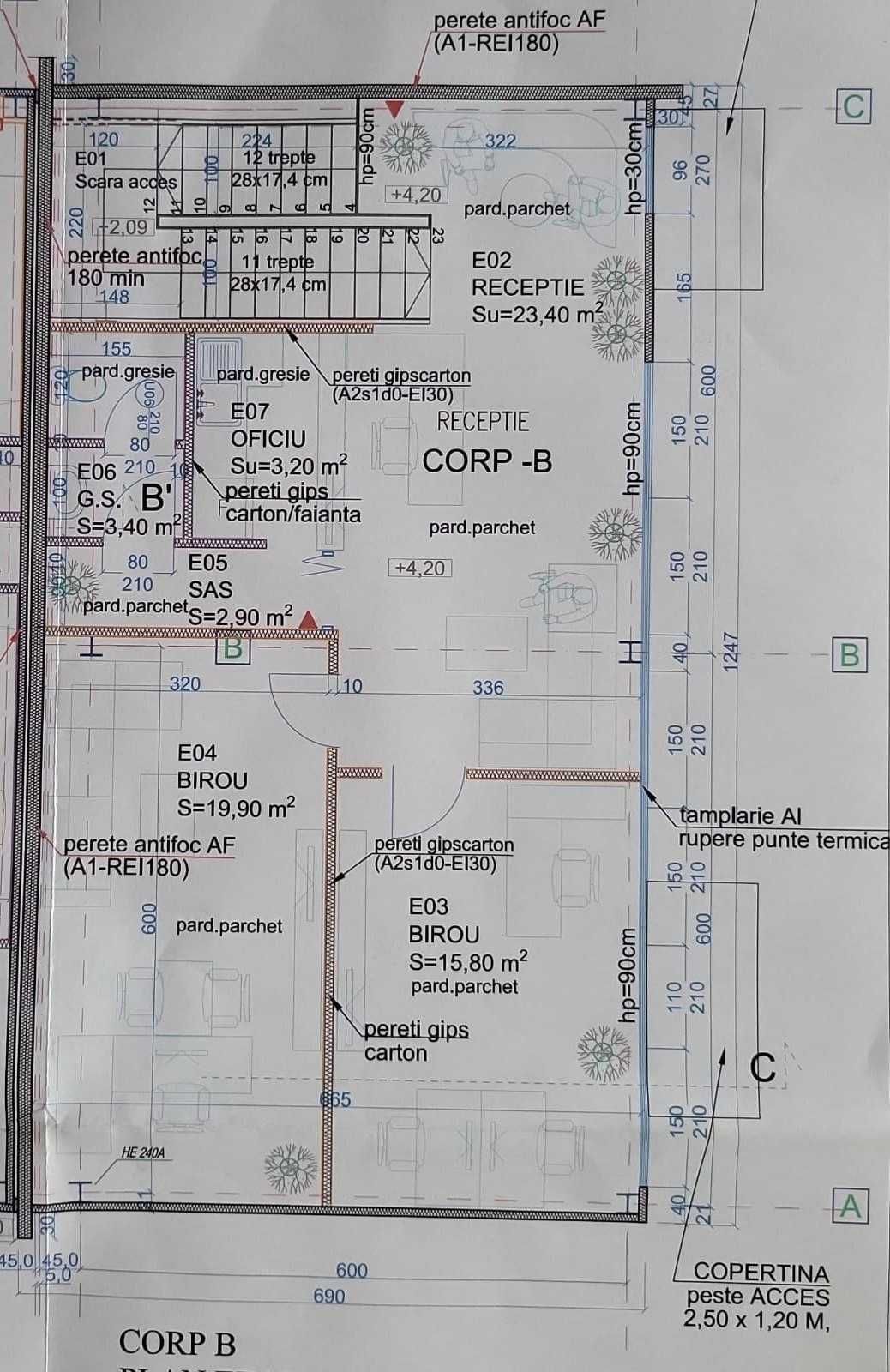 Spatiu birouri  de inchiriat Calea Bucuresti