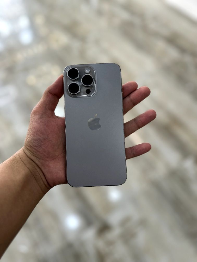 Iphone 15 pro max natural titanium 256 gb