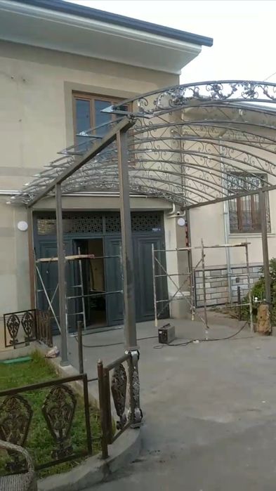 Изготавливаем навесы из металла любой сложности под заказ