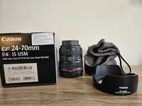 Продавам обектив Canon EF 24-70mm f/4L IS USM