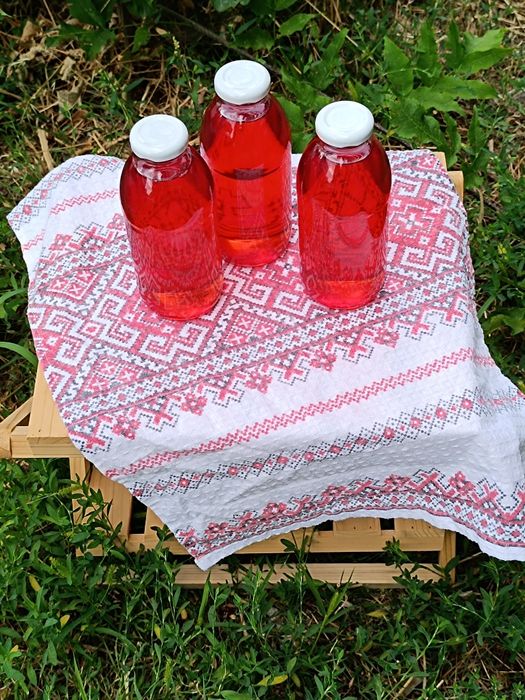 Домашен сироп от горски ягоди в 500 мл и разреждане