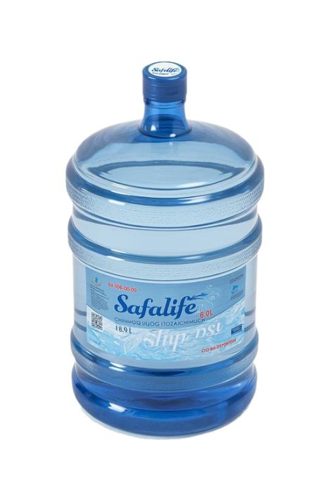Safalife - tabiiy, toza, ishonchli sof ichimlik suvi.