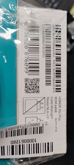 Комплект Honor X5c plus 4/64 GB и батерия TTEC APower 10 000 mAh