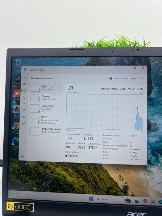 Acer Aspire 3 Intel core i3-1215U