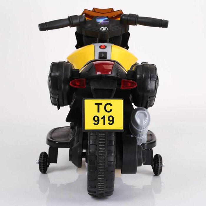 Motocicleta electrica pentru copii JC919 galbena NOUA!