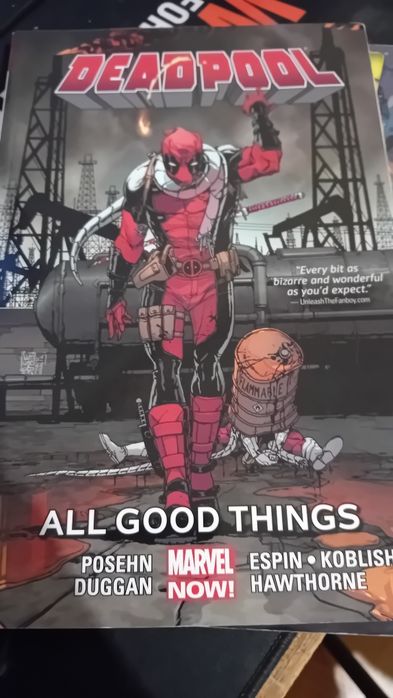 Комикси Marvel Deadpool и Guardians of the Galaxy