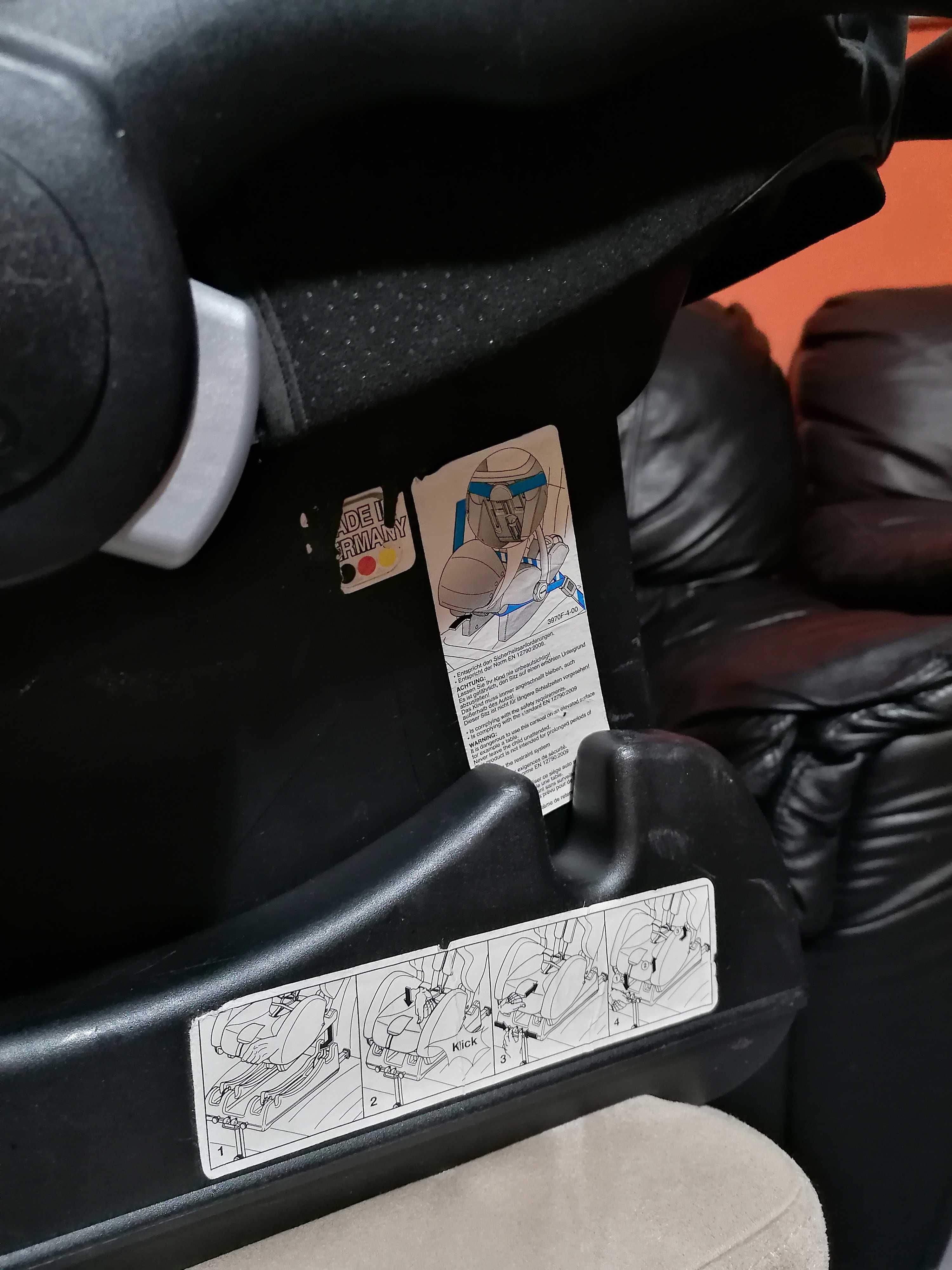 Столче за кола Recaro Young Profi Plus Black (0 - 13 kg) +isofix база