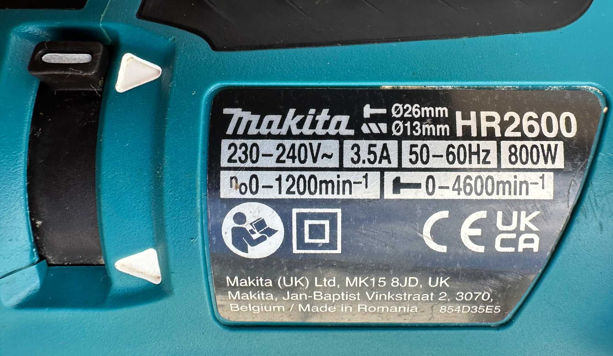 MAKiTA HR2600 - Перфоратор 800W 2.4J 2023г.
