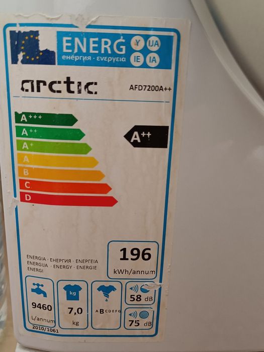 Masina de spalat Arctic AFD7200A++